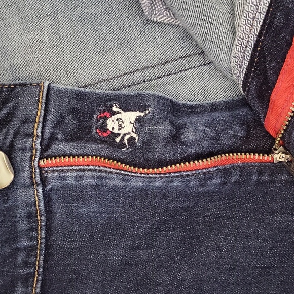 🛍Robert Graham Mens 40 Resist Classic Fit Blue Denim Jeans Big & Tall‎ Casual - Picture 6 of 11